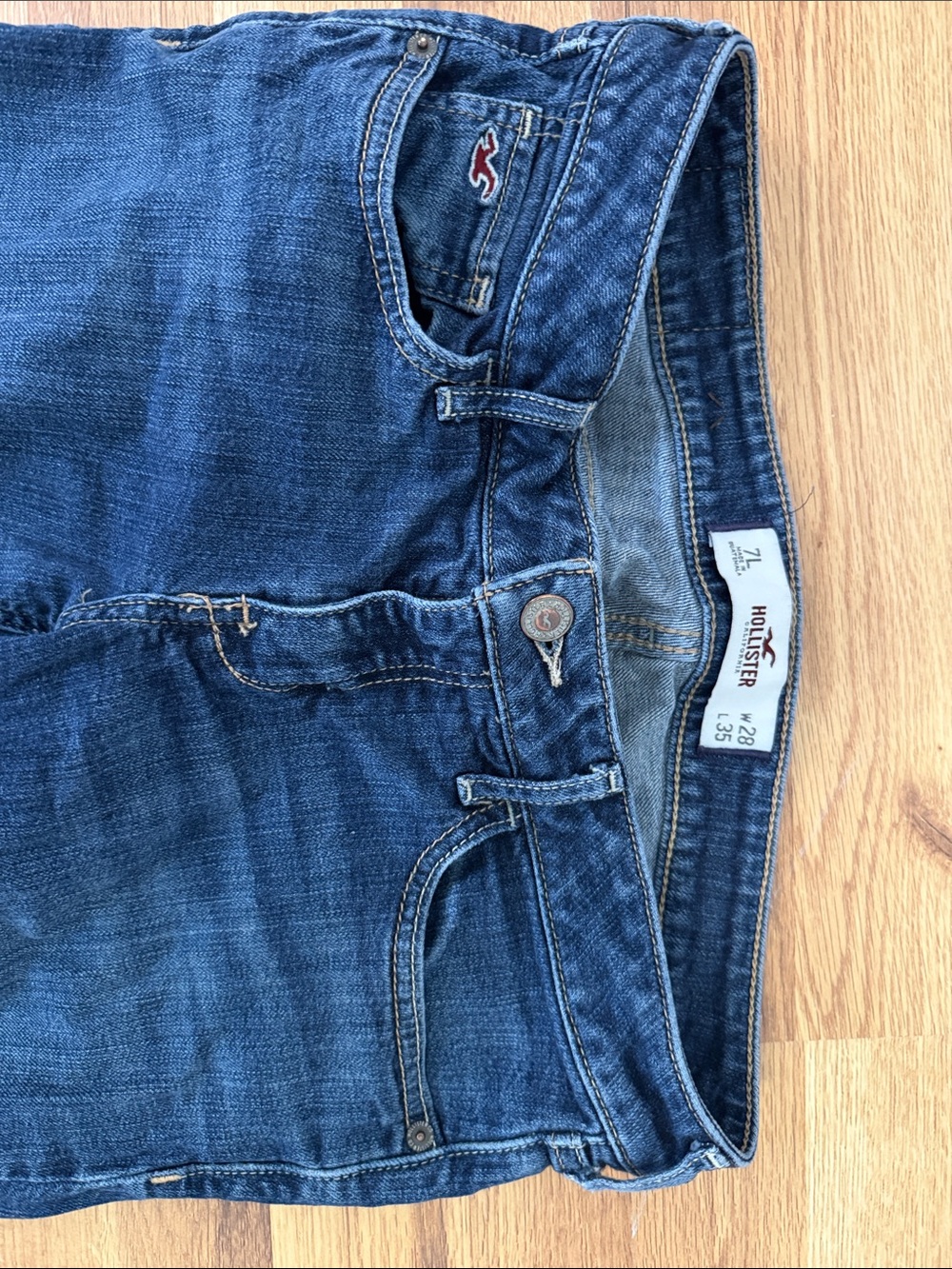 Hollister Women's Indigo Skinny Jeans W28 L35 - Picture 2 of 4